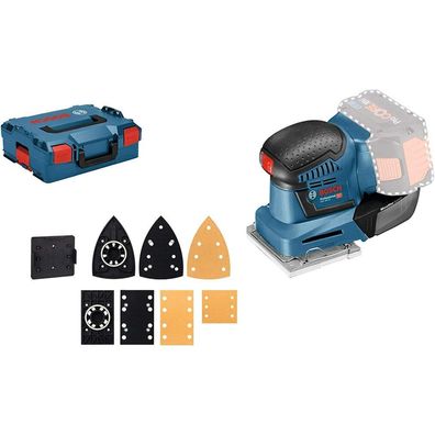 Bosch Bosch Akku-Schwingschleifer GSS 18V-10 Clic&Go Solo in L-Boxx - 06019D0202