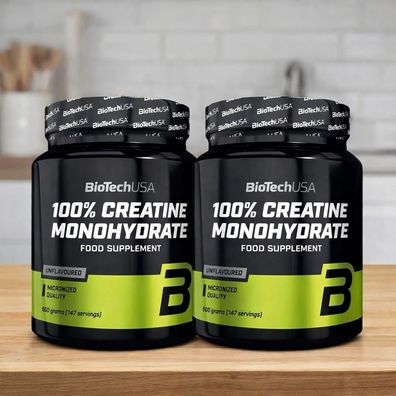 Creatine Monohydrate 2x 500g - BioTechUSA Sparpaket Pulver