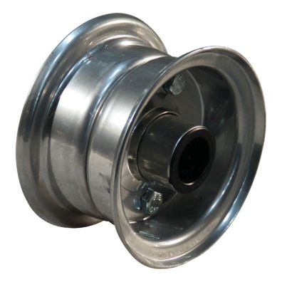 Felge 2.10-4H2 ET0 Rollenlager Ø25 NL75mm Stahl grau 4 Zoll