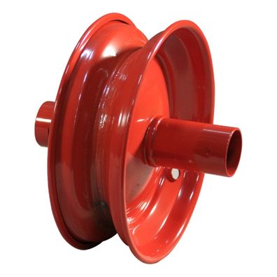 Felge 2.50Ax8 Kugellager Ø25 NL186mm Stahl Rot ET0 250mm