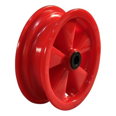 Felge 2.50Ax8 Rollenlager NL75mm Kunststoff Rot 8 Zoll