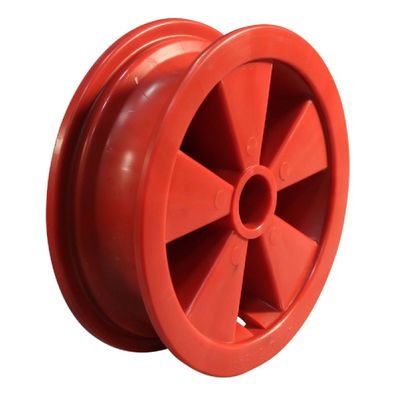 Felge 2.50Ax8 Rollenlagersitz Ø35.1 NL75mm Kunststoff Rot