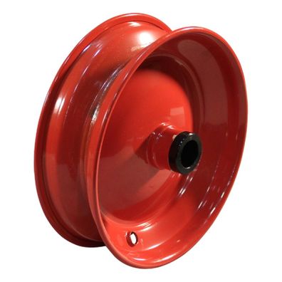 Felge 2.50Ax8H2 ET0 Rollenlagersitz Ø30,2 NL69mm Stahl Rot