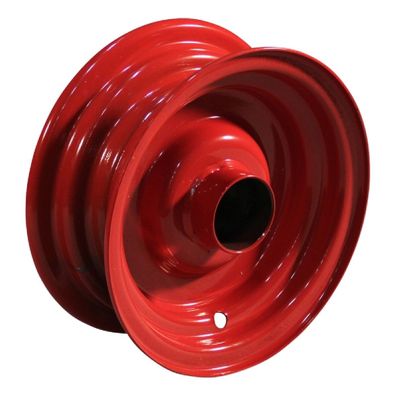 Felge 3.00Dx8H2 ET0 Kugellagersitz NL88mm Stahl Rot 8 Zoll