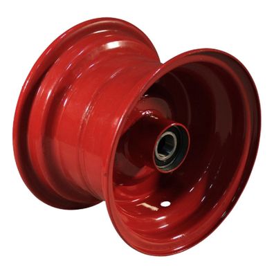 Felge 5.50Bx8H2 ET0 Kugellager Ø20/25 NL100mm Stahl Rot