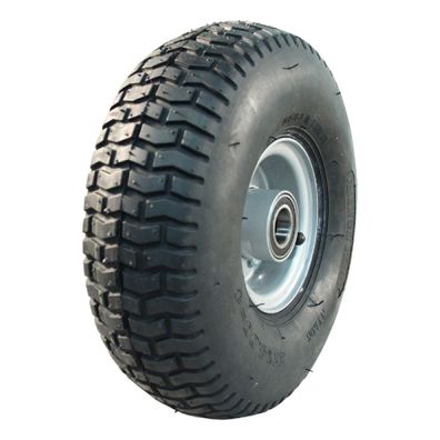 Komplettrad 11x4.00-4 KINGS TIRE V-3502 4PR Kugellager Stahl