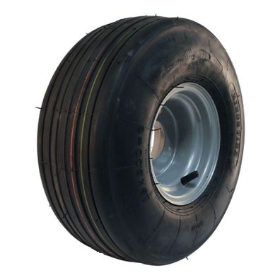 Komplettrad 15x6.00-6 KINGS TIRE V-3503 6PR Stahlfelge grau