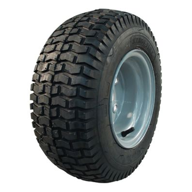 Komplettrad 16x6.50-8 KINGS TIRE V-3502 6PR Serie 58 Stahl grau