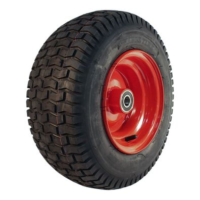 Komplettrad 16x6.50-8 KINGS TIRE V-3502 Serie 51 Stahl rot
