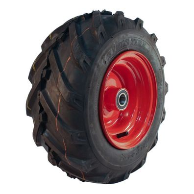 Komplettrad 16x6.50-8 KINGS TIRE V-8501 4PR Stahlfelge Rot