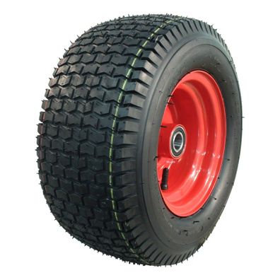 Komplettrad 16x7.50-8 DURO HF-224 4PR Stahlfelge Rot TL