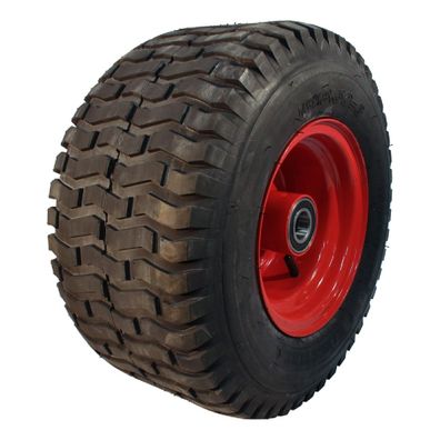 Komplettrad 18x8.50-8 KINGS TIRE V-3501 6PR Stahlfelge Rot