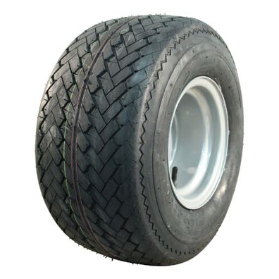 Komplettrad 18x8.50-8 KINGS TIRE V-3504 6PR Stahlfelge grau