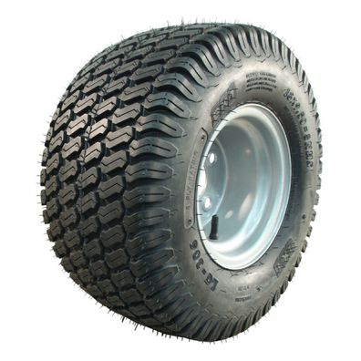 Komplettrad 18x9.50-8 BKT LG-306 6PR Stahlfelge grau TL