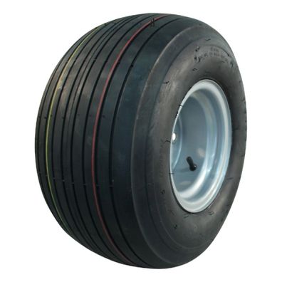 Komplettrad 18x9.50-8 DURO HF-217 4PR Stahlfelge grau TL