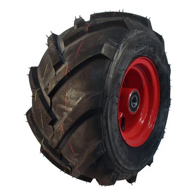 Komplettrad 18x9.50-8 DURO HF-255 4PR TL Serie 51 Stahl Rot