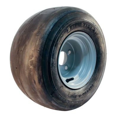 Komplettrad 18x9.50-8 KINGS TIRE KT-739 / SL68 Stahlfelge grau