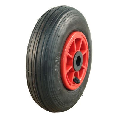 Komplettrad 2.50-4 KINGS TIRE V-5501 4PR Rollenlager Rot