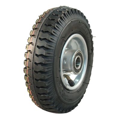 Komplettrad 2.50-4 V-6606 KINGS TIRE Serie 46 Stahl grau TT