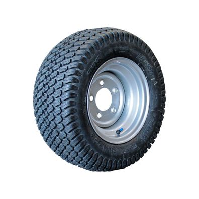 Komplettrad 23x10.50-12 BKT LG-306 4PR 7.00x12 ET0 Stahl grau