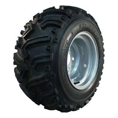 Komplettrad 26x12.00-12 KINGS TIRE KT-103 4PR Stahlfelge grau