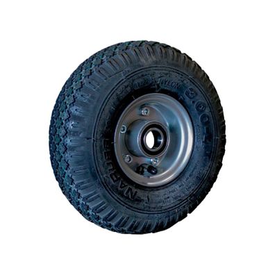 Komplettrad 3.00-4 NaRubb S-2303 Kugellager Ø25 Serie 46 TT