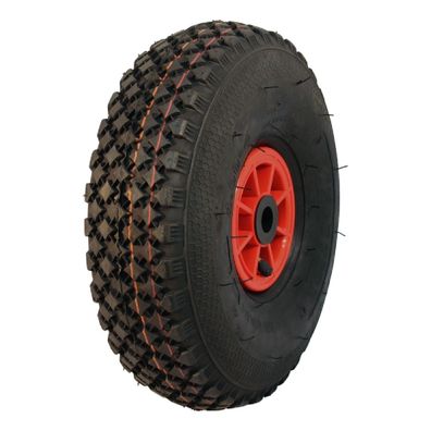 Komplettrad 4.00-4 KINGS TIRE V-6605 2PR 2.10x4 Rollenlager
