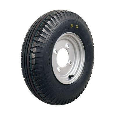 Komplettrad 4.00-8 Vredestein V-40 8PR 3.00Dx8 ET0 Stahl grau