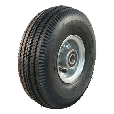Komplettrad 4.10/3.50-4 KINGS TIRE V-6603 Kugellager Ø20 Stahl