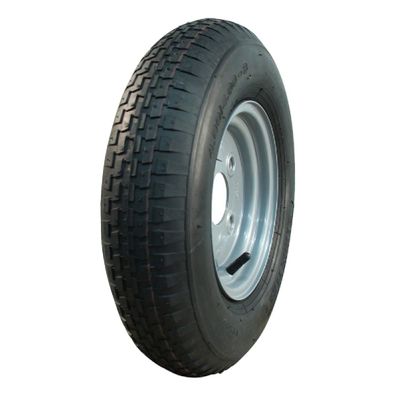 Komplettrad 4.80/4.00-8 KINGS TIRE V-6635 4PR 3.00Dx8 Stahl grau