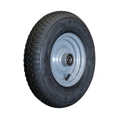 Komplettrad 4.80/4.00-8 KINGS TIRE V-6635 4PR Stahlfelge grau