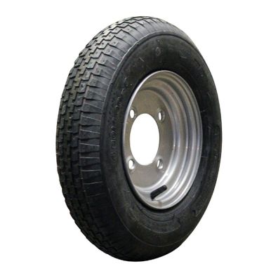 Komplettrad 4.80/4.00-8 KINGS TIRE V-6635 4PR Stahlfelge grau