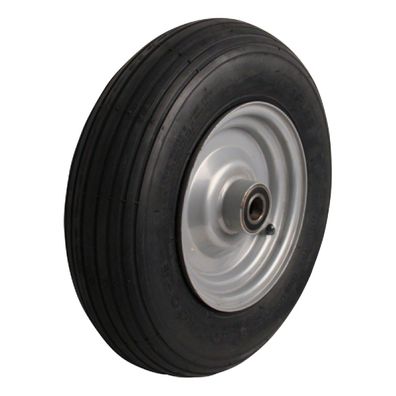Komplettrad 4.80/4.00-8 NaRubb S-2301 4PR Stahlfelge grau