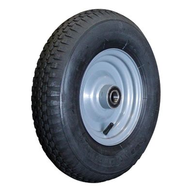 Komplettrad 4.80/4.00-8 V-6635 KINGS TIRE Serie 51 Stahl grau