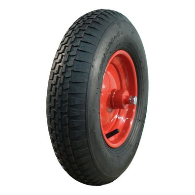 Komplettrad 4.80/4.00-8 V-6635 KINGS TIRE Serie 51 Stahl rot