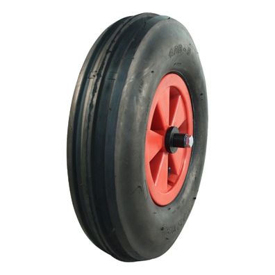 Komplettrad 4.80/4.00-8 V-8502 KINGS TIRE Serie 52 Kunststoff Rot