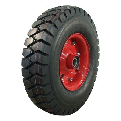 Komplettrad 5.00-8 V-2502 KINGS TIRE 8PR 3.00D-8 ET0 Stahl Rot
