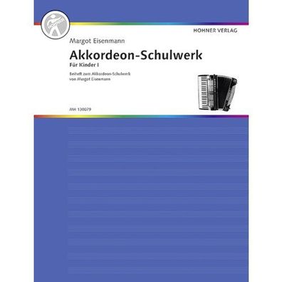 Akkordeon-Schulwerk Beiheft 1 Akkordeon Noten