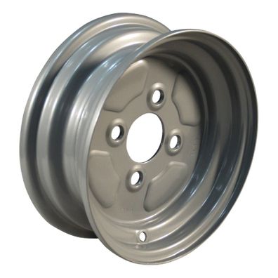 Stahlfelge 3.50Bx10H2 ET-2.1 60/100/4 grau 10 Zoll