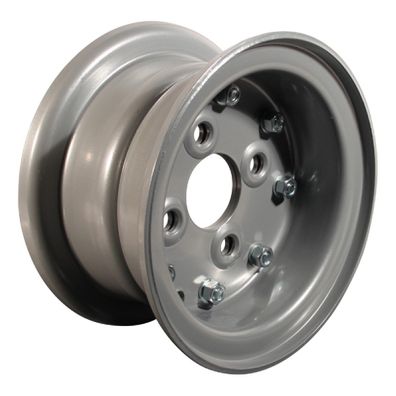 Stahlfelge 4.33R-8 ET0 60/100/4 grau 2-teilig