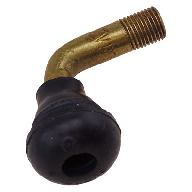 Ventil PVR70 62,4 mm 90° mit schwarzer Kunststoffkappe