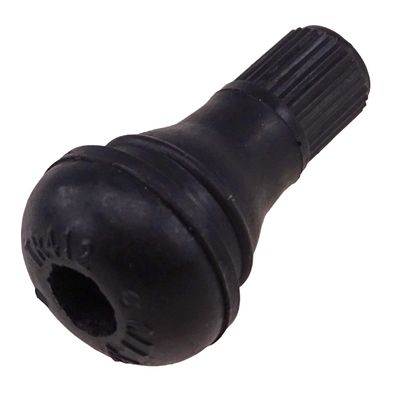 Ventil TR412 Gummiventil 33 mm mit schwarzer Kunststoffkappe