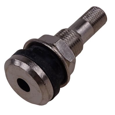 Ventil TR416 17x40 Gummiventil mit schwarzer Kunststoffkappe