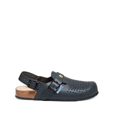 Abeba Berufsschuhe Nature Berufsclog – Perforiert, Glattleder, Gummikork,