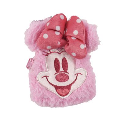 Disney Minnie Geldbörse Plüsch Portemonnaie Kinder Münztasche