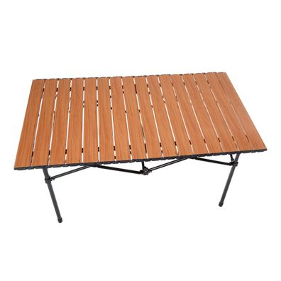 Platinet Campingtisch faltbar Rolltop 93 cm leicht Outdoor Tisch