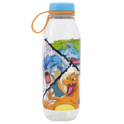 Pokemon Kinder Trinkflasche 650 ml Ecozen Adventure Bottle mit Trageschlaufe