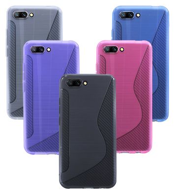 Handyhülle Honor 10 Silikon Hülle Schutzhülle Case Cover Backcover