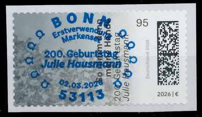 BRD BUND 2026 Nr 3959 ESST zentrisch gestempelt XA97002