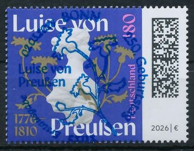 BRD BUND 2026 Nr 3955 ESST zentrisch gestempelt XA97046